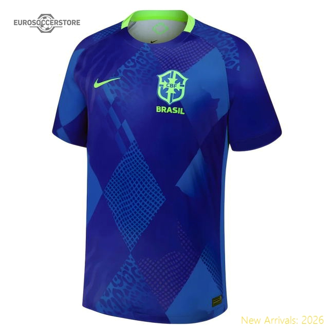 Brazil Womens Team Away Kit 2025-2026 Game Wear Jersey