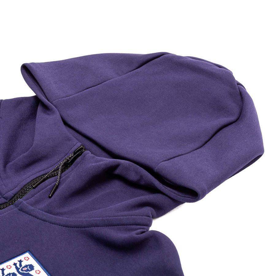 England Hoodie NSW Tech Fleece FZ - Purple Ink/White