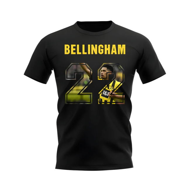 Jude Bellingham Name And Number Borussia Dortmund football T-Shirt