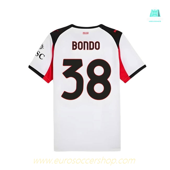 2025-2026 AC Milan Away Shirt (Bondo 38)
