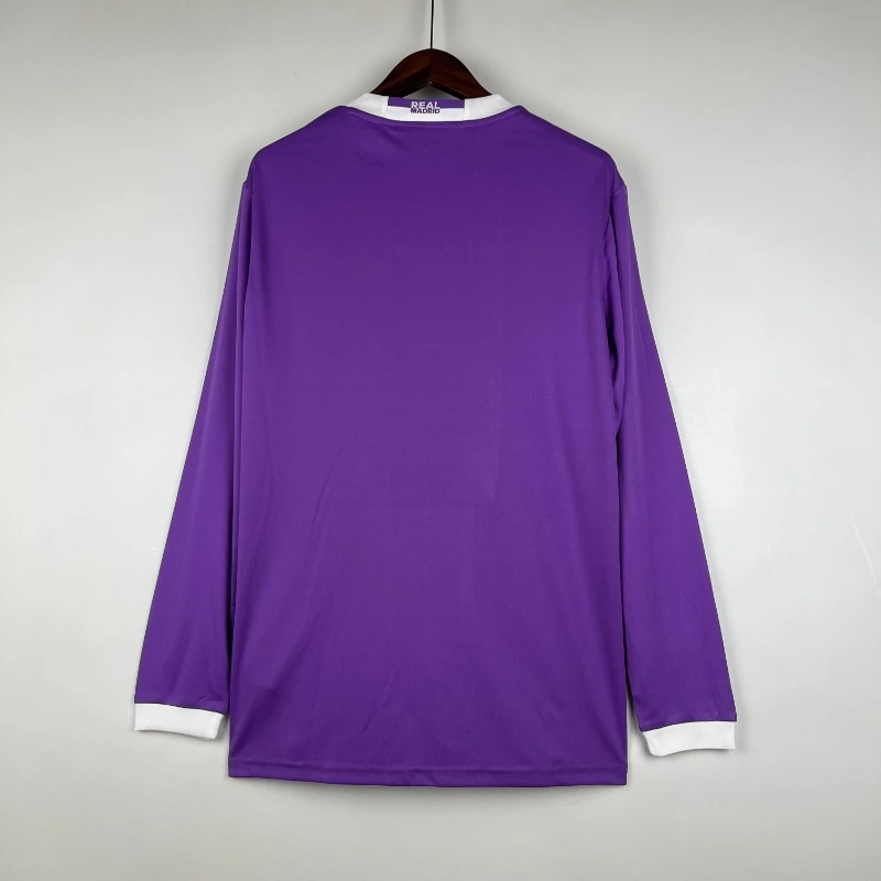 2016-2017 Real Madrid Long Sleeve Jersey retro kit