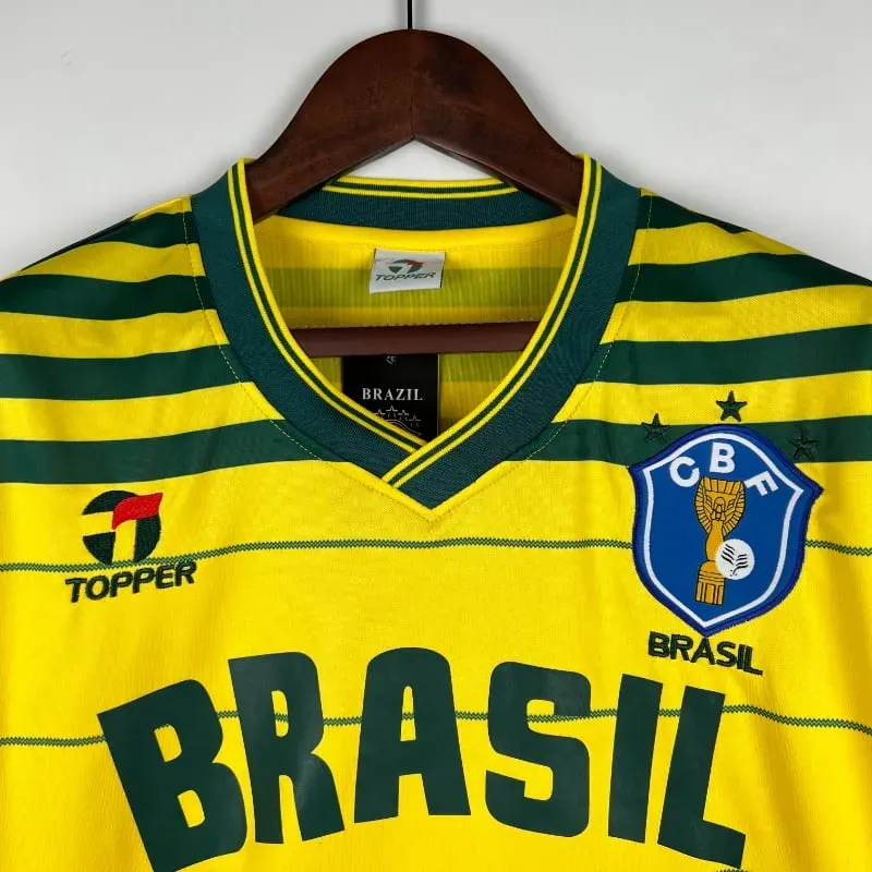 Cheap 1984 Brazil Jersey retro kit