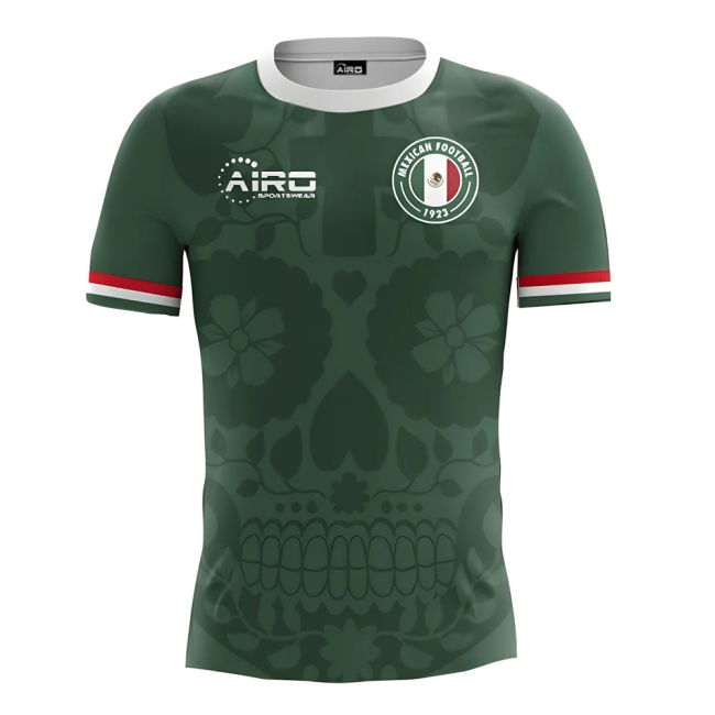 Pro-Grade Limited-Edition 2025-2026 Mexico Home Concept Football Shirt