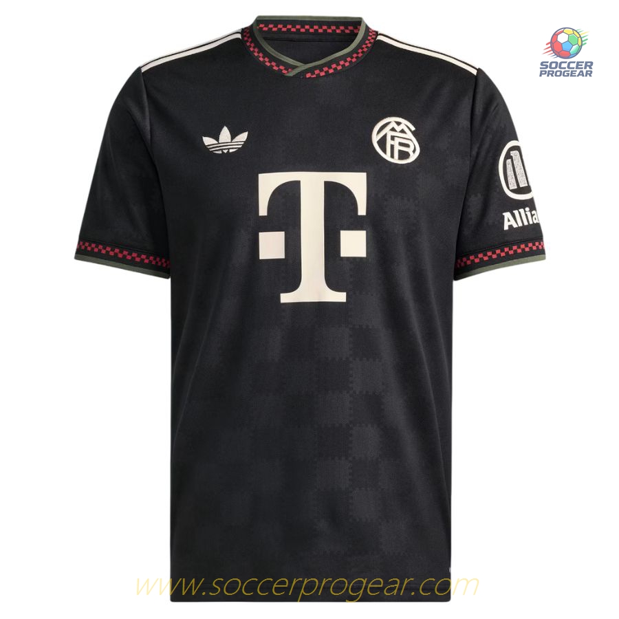 Bayern Munich Alternate Soccer Uniform Kids Edition Football Jersey 2025/26 Collection Luis Diaz