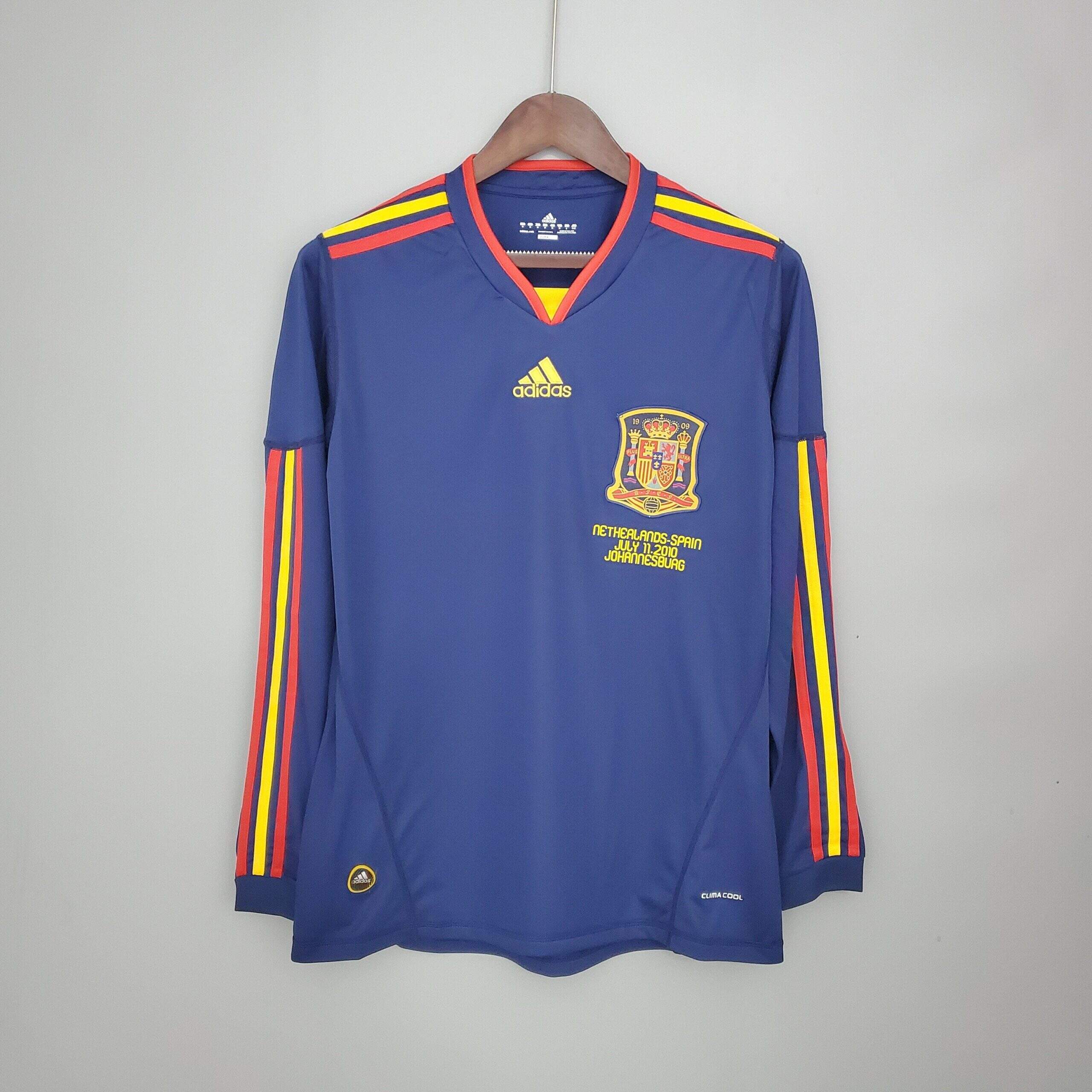 Cheap 2010 Spain Away kit long sleeve
