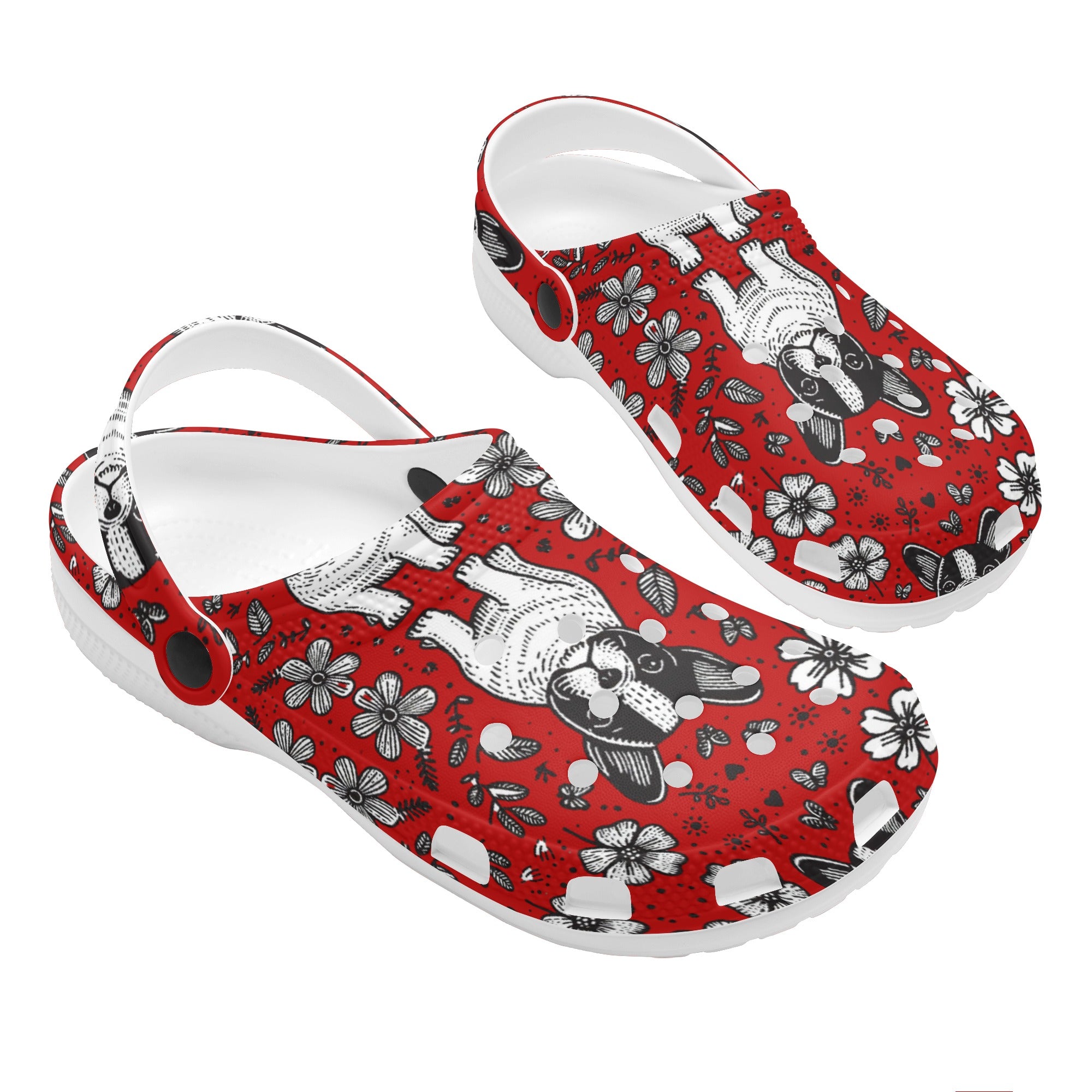 French Bulldog Piper Unisex Clogs Practical Pet Supply