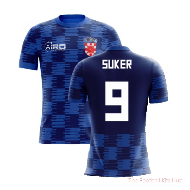 2025-2026 Croatia Away Concept Shirt (Suker 9)