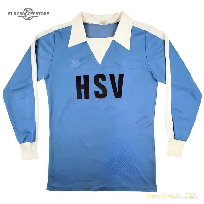 Fan-Favorite Hamburg 1976-78 Long Sleeve Away Shirt (M) (Excellent)