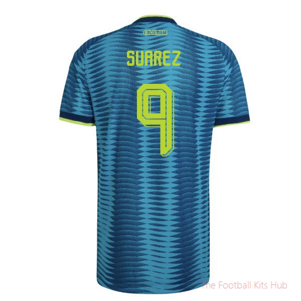 2026-2027 Colombia Authentic Away Shirt (Suarez 9)