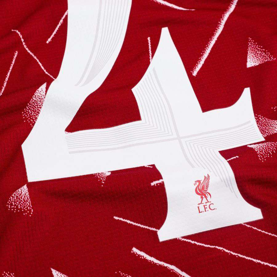 Liverpool Home Shirt 2026/27 Kids Champions League VIRGIL 4