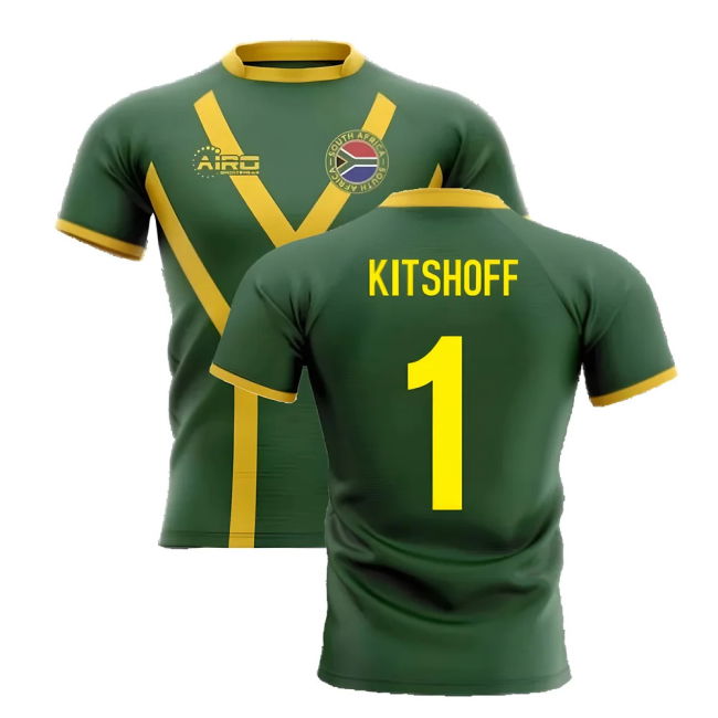 2025-2026 South Africa Springboks Flag Concept Rugby Shirt (Kitshoff 1)