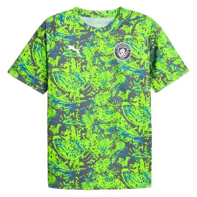 Premium 2025-2026 Man City Jersey With Vintage Design - Midfield