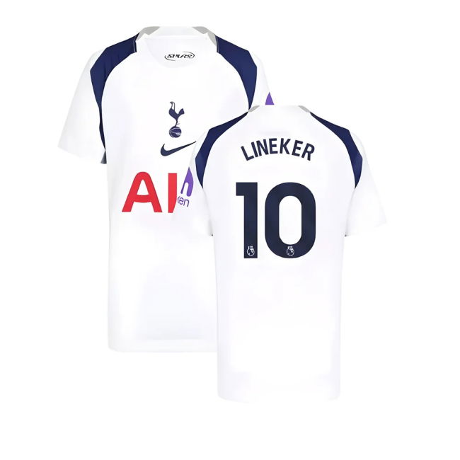 Lineker 10 Tottenham Soccer Club Supporter Kit - Kids Version