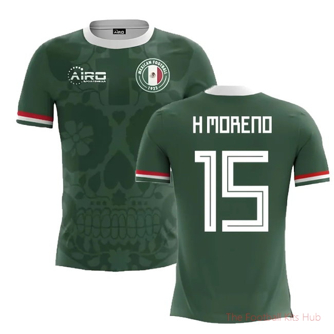 [LK] 2025/26 Mexico Home Football Shirt (H.Moreno 15)