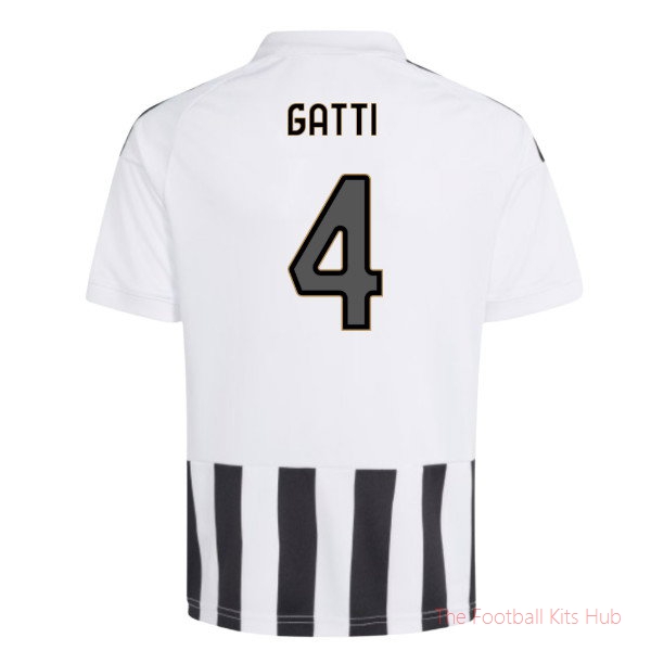 Juventus 2026-2027 Home Shirt Gatti #4 International Football Kit