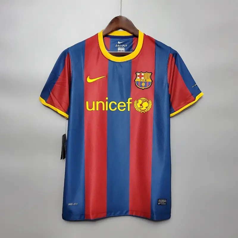 2010-2011 Barcelona Jersey retro kit