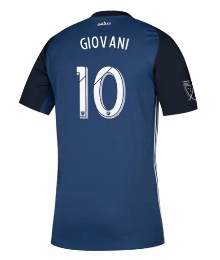 Match Quality 2019-20 LA GALAXY AWAY GIOVANI 10 SOCCER JERSEY SHIRT