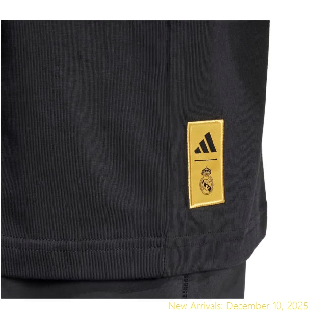 2024-2025 Real Madrid Home None - Performance Uniform - Black Color