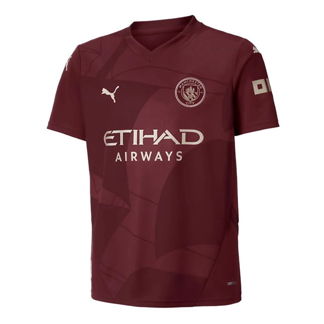 2024-2025 Man City Shirt (Kids) (De Bruyne 17) (Kids) | Player Issue