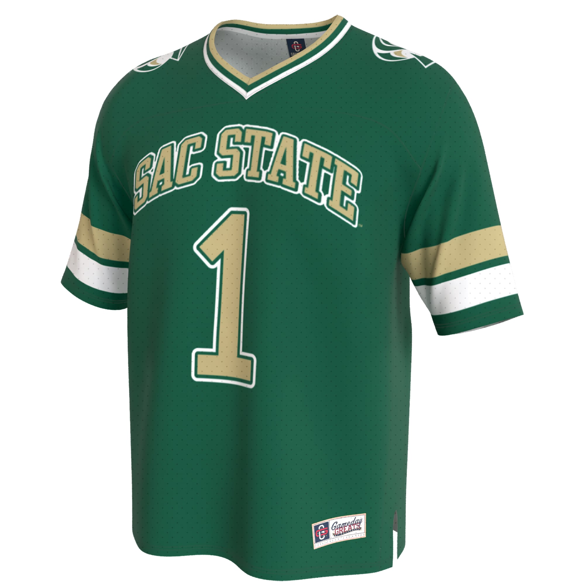 Youth Green Sacramento State Hornets Lightweight Collegiate Football Fashion Jersey