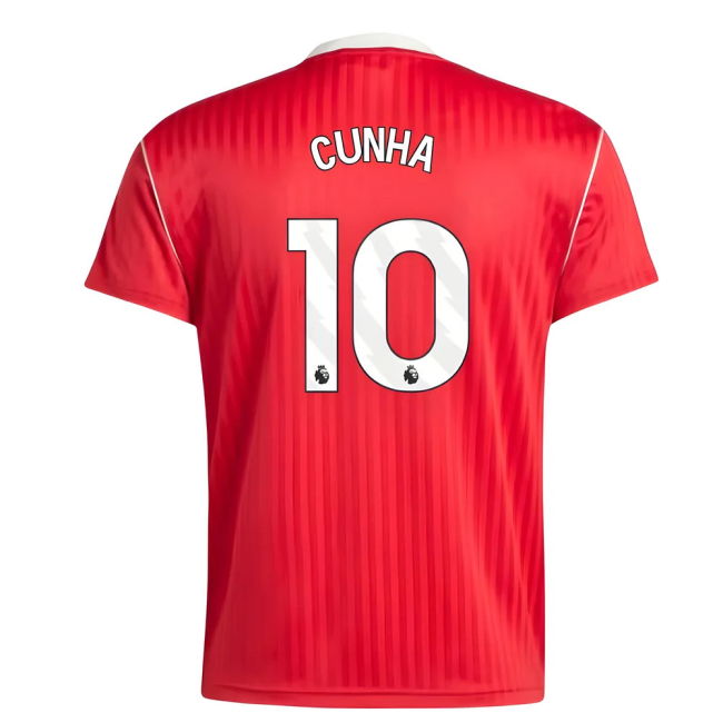 Manchester United Terrace Icons Top (Red) (Cunha 10)
