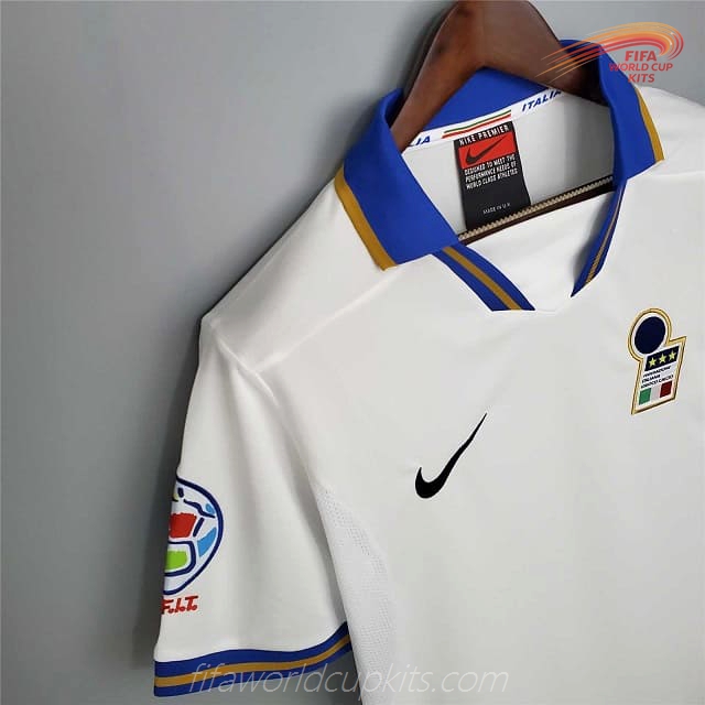 Italy 1996 EuroCup Away Football Kit