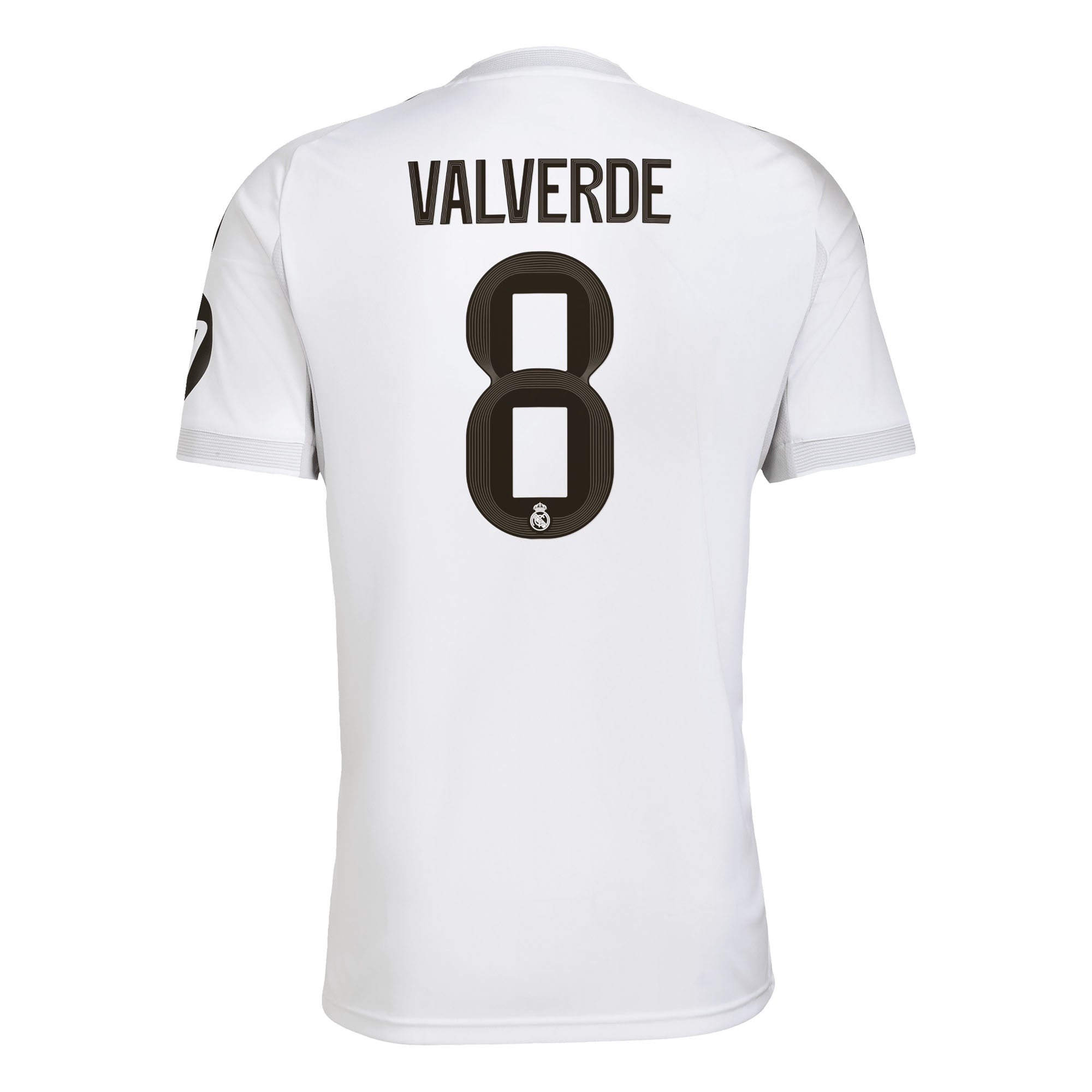 [SJH] Federico Valverde Real Madrid 2025/26 Home Replica Jersey - White