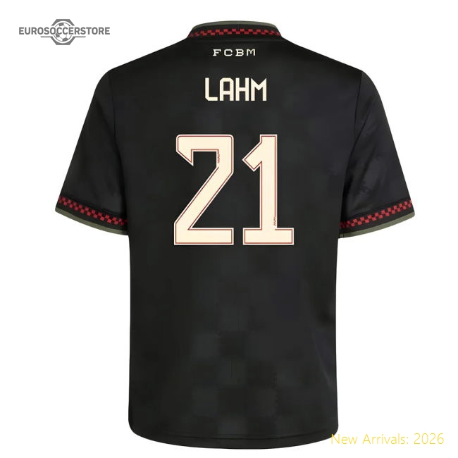 Professional-Grade 2025-2026 Bayern Munich Third Shirt (Kids) (Lahm