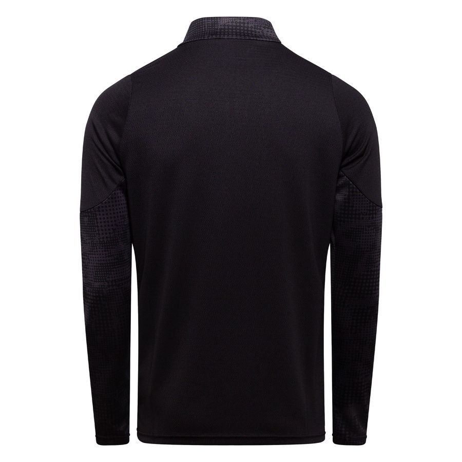 Marseille Training Shirt 1/4 Zip Puma Jet Black/team Aqua
