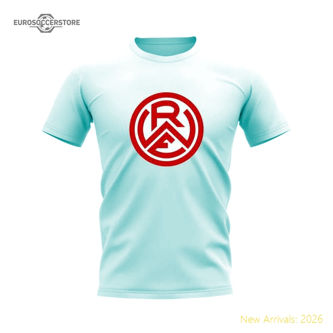 Club Teams,Rot-Weiss Essen Rot-Weiss Badge T-Shirt (White)