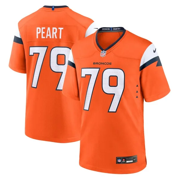 None Matt Peart Game Jersey - Orange | NFL Player Jersey | NFL Footbal