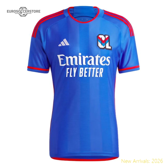 Away Club Teams,Olympique Lyon 2023-2024 Olympique Kit Shirt