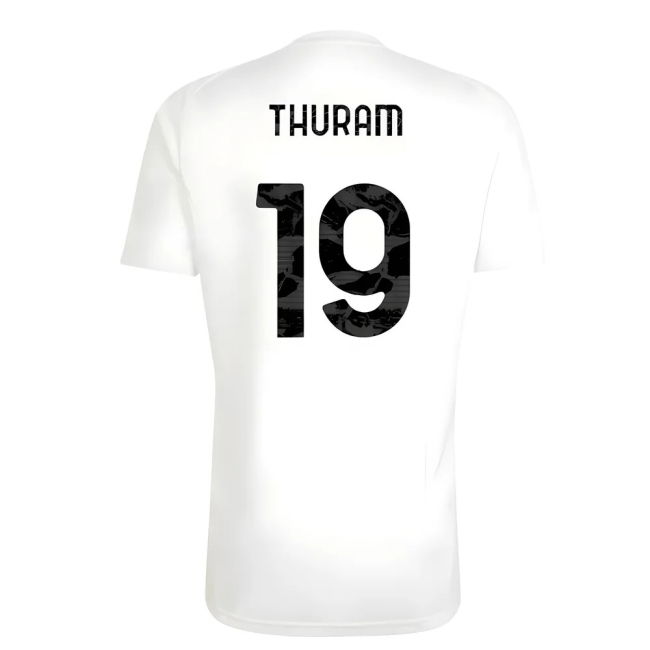 Bianconeri Training Jersey Thuram 1 #9 Official Merchandise (v2)