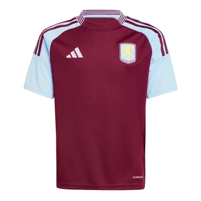 Kids Match Quality Aston Villa 2024-2025 Home Kit