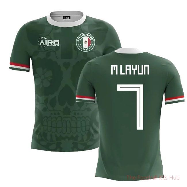 [EFS] 2025/26 Mexico Home Football Shirt (M.Layun 7)