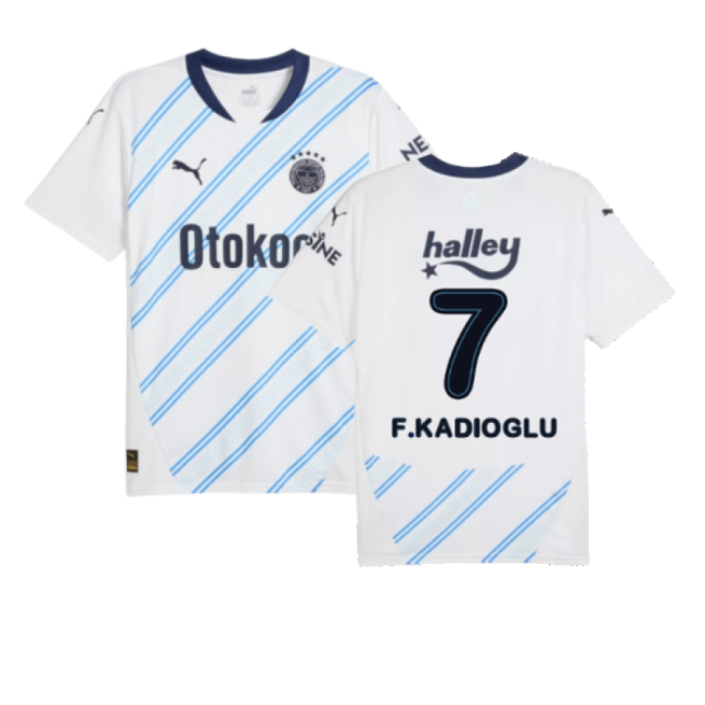 Premium 2024-2025 Football Club Away Away F.kadioglu 7 With Vintage
