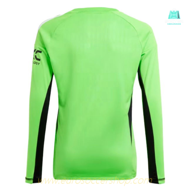2023-2024 Man Utd Home Goalkeeper Shirt (Solar Green) - Kids