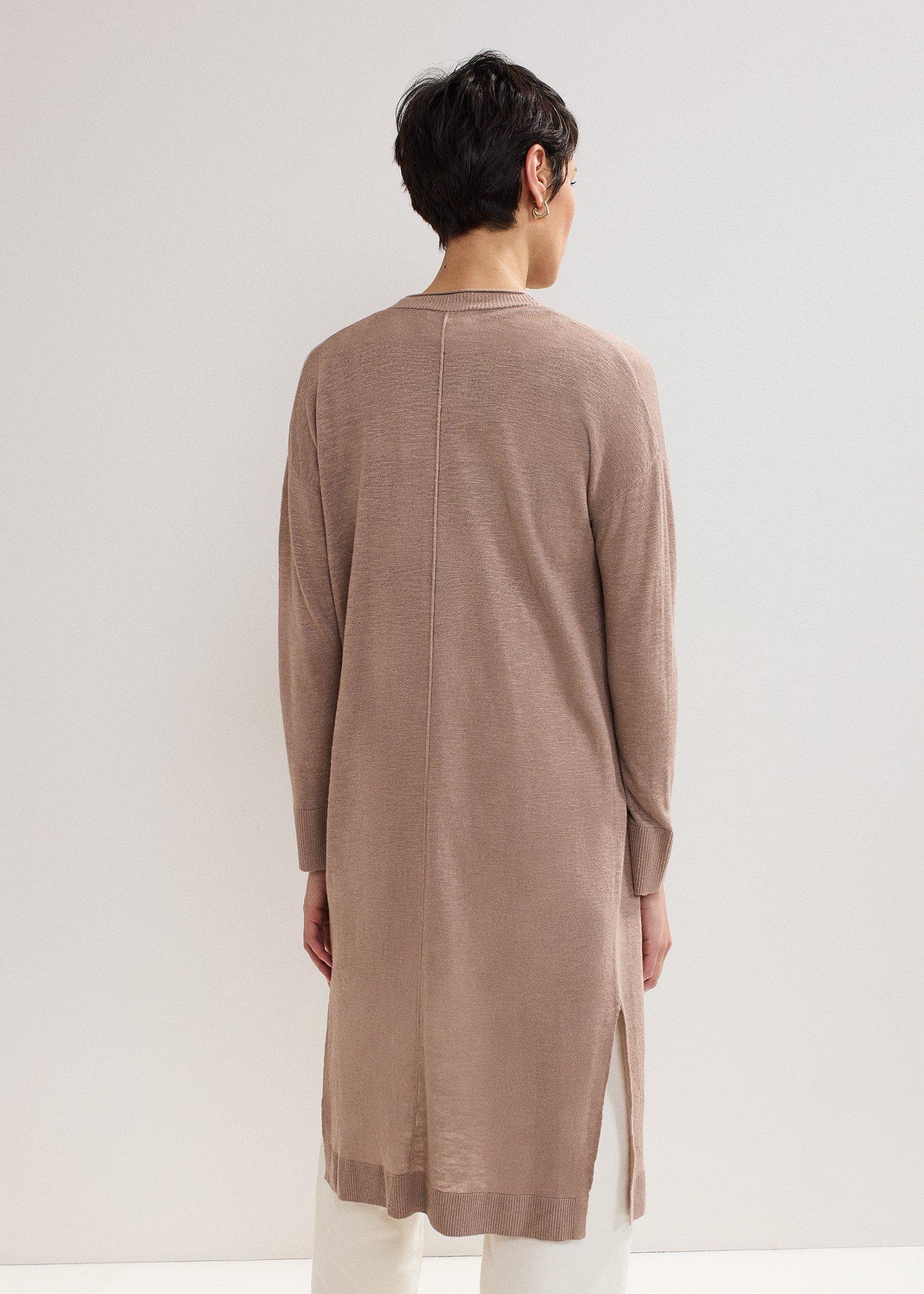 Tasha Linen Longline Cardigan