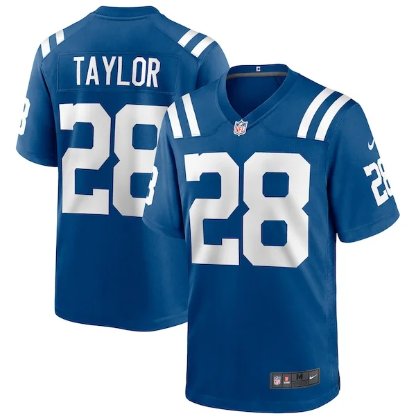None Jonathan Taylor Game Jersey - Royal | NFL Player Jersey
