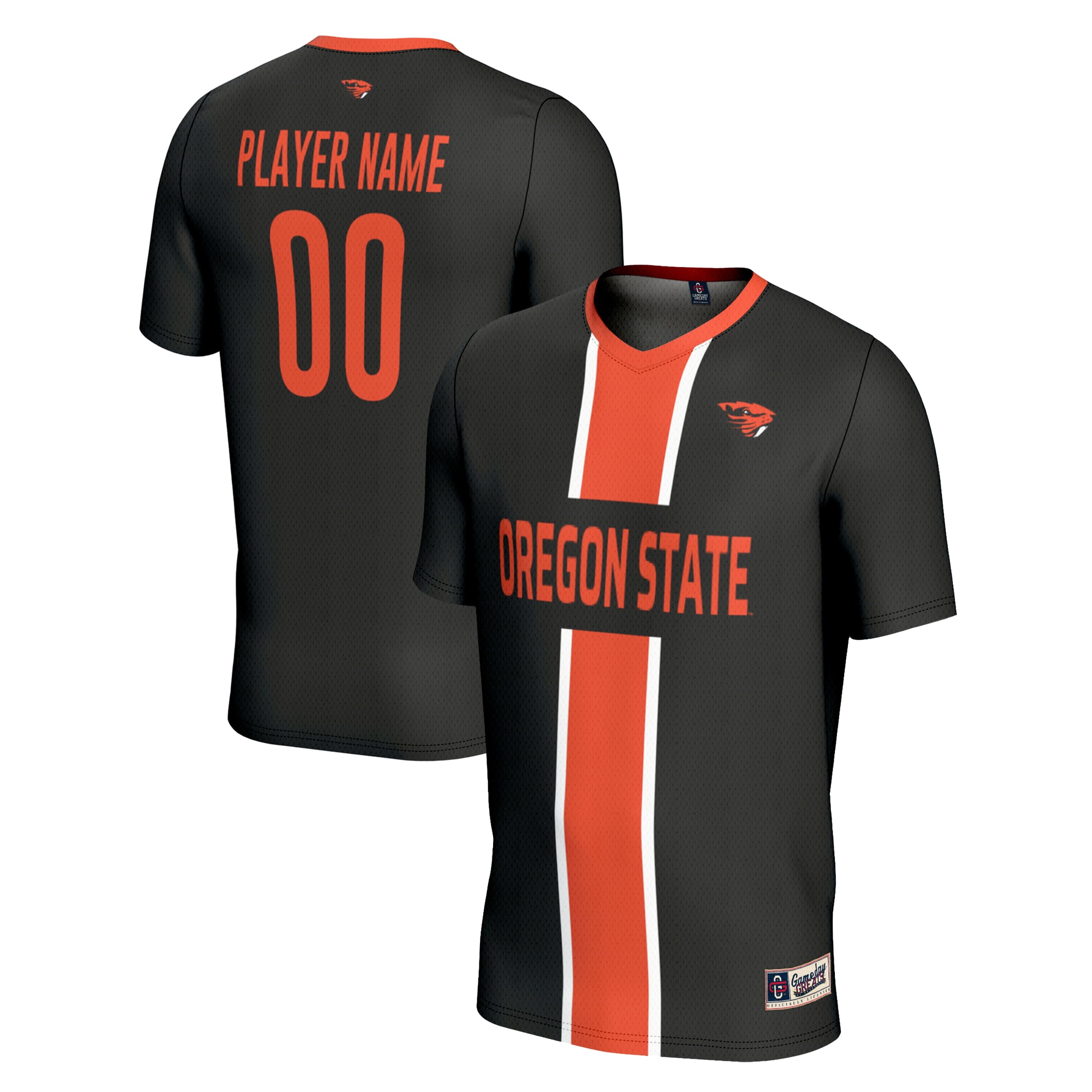 [ESK] Oregon State Beavers GameDay Greats Youth Lightweight Pick-A-Player NIL Men's Soccer Jersey - Black