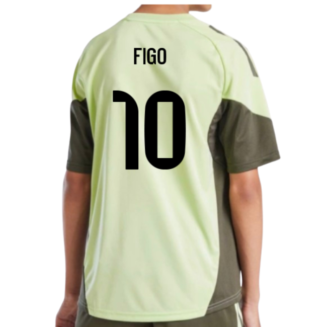2025-2026 Madrid Real Madrid Training Jersey (Almost Lime) - Kids (Figo