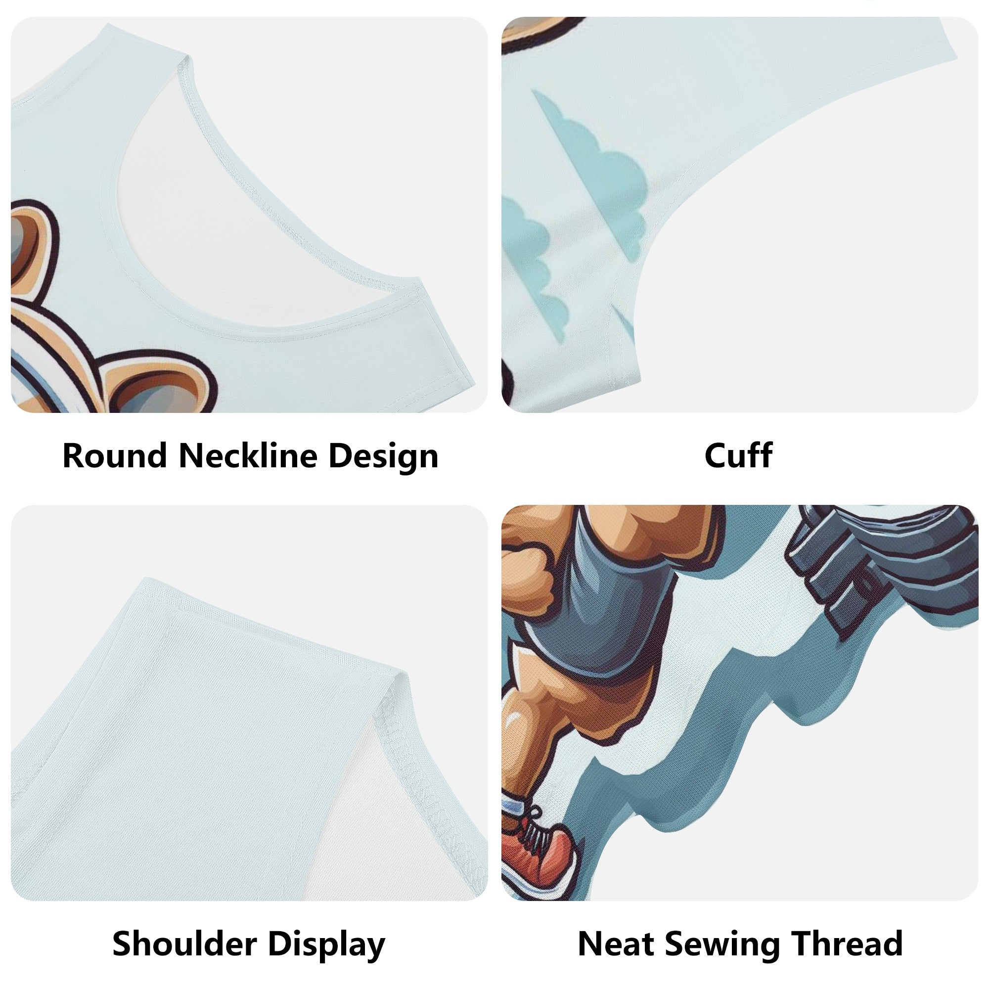 Durable Duke - Vet-recommended Men Tank Tops For Frenchie Pups