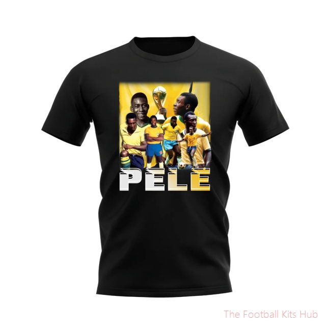 Men Pele Bootleg T-Shirt (Black)