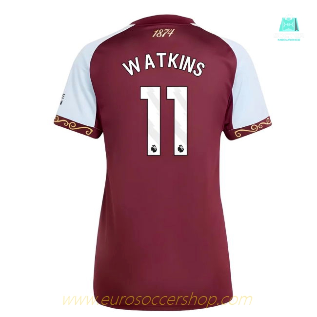 2025-2026 Aston Villa Home Shirt (Womens) (Watkins 11)