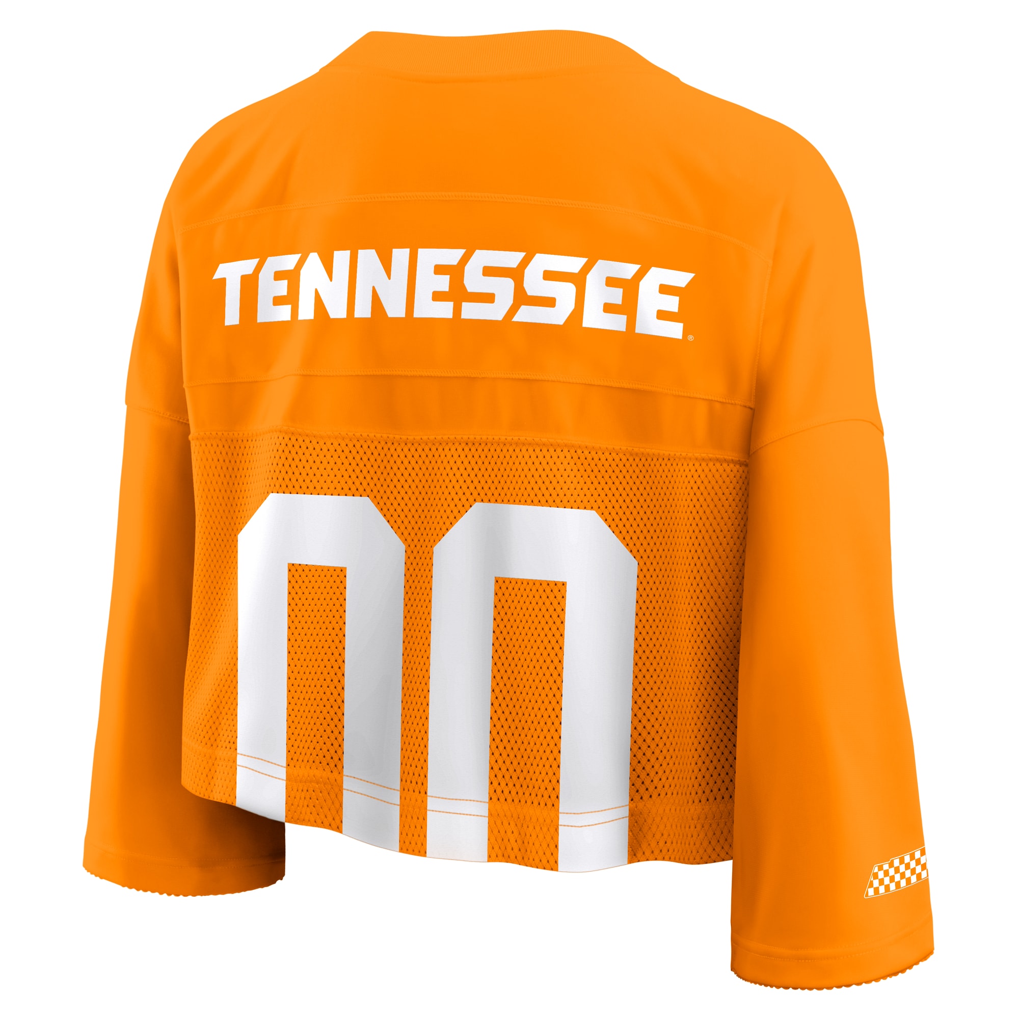 [NJP] Tennessee Volunteers Women's Cropped Mesh Dri-FIT Fashion Jersey - Tennessee Orange