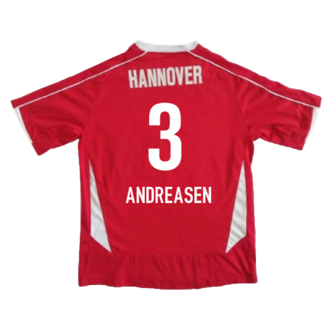 Genuine Hannover 2008-09 Home Shirt ((Excellent) M) (Andreasen 3)