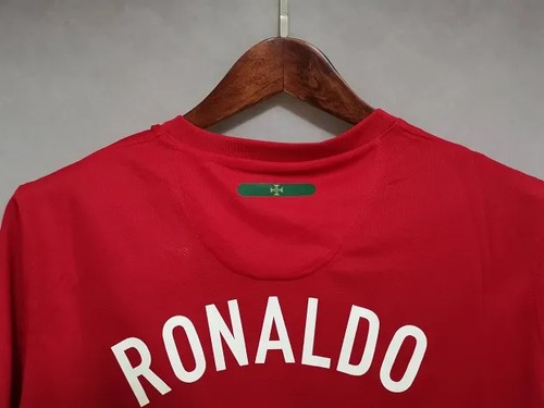 Premium 2010 Portugal Jersey Home World Cup With Vintage Design -