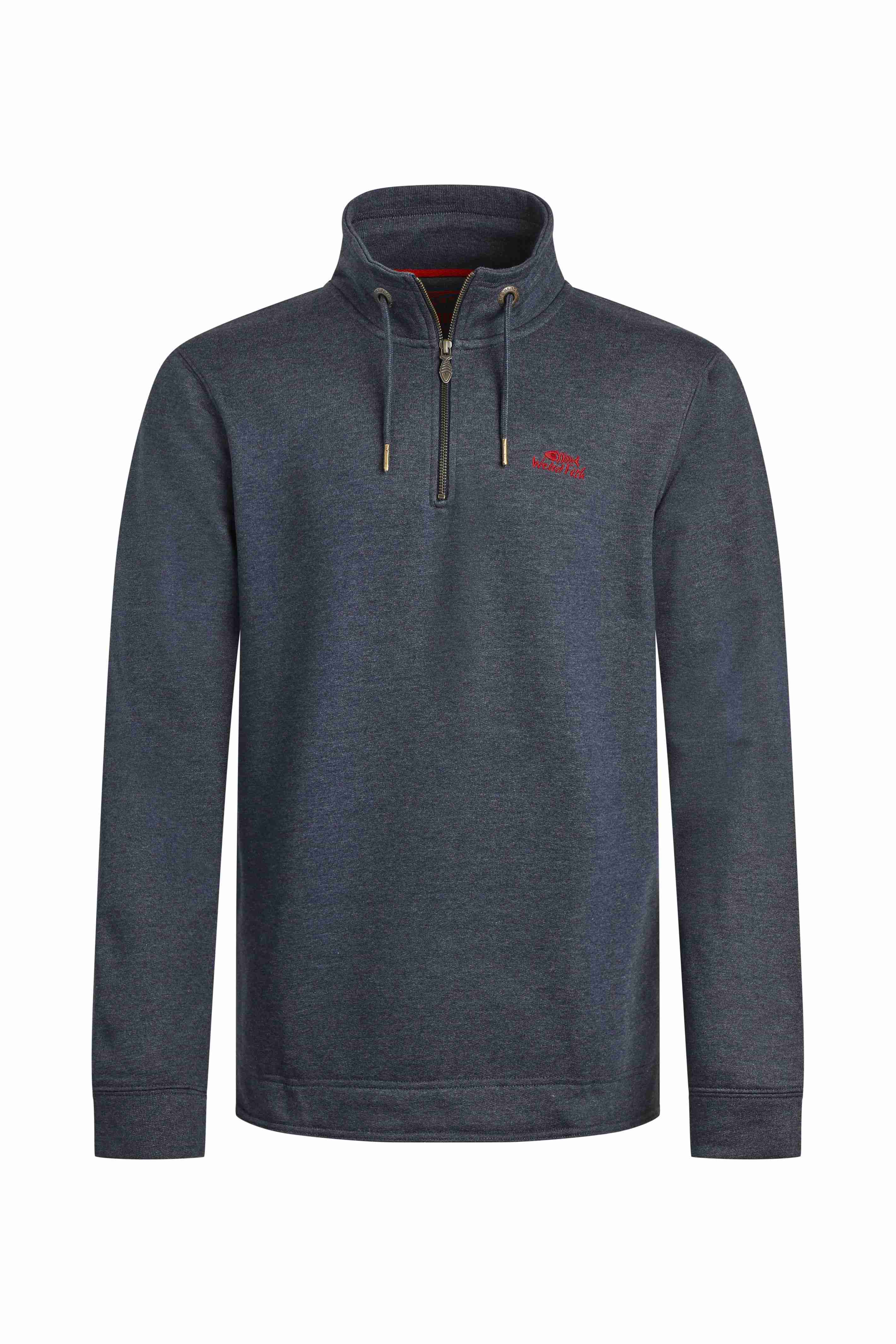 Brampton 1/4 Zip Sweatshirt Navy