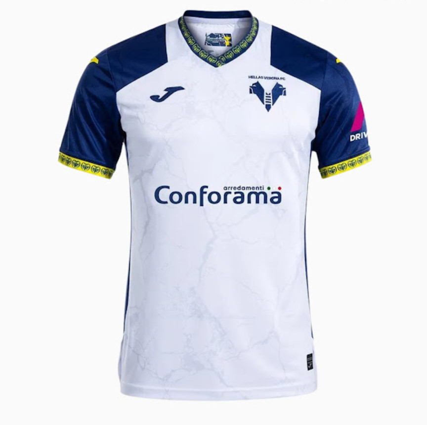Hellas Verona FC 2425 Away Shirt - Official Replica 16034