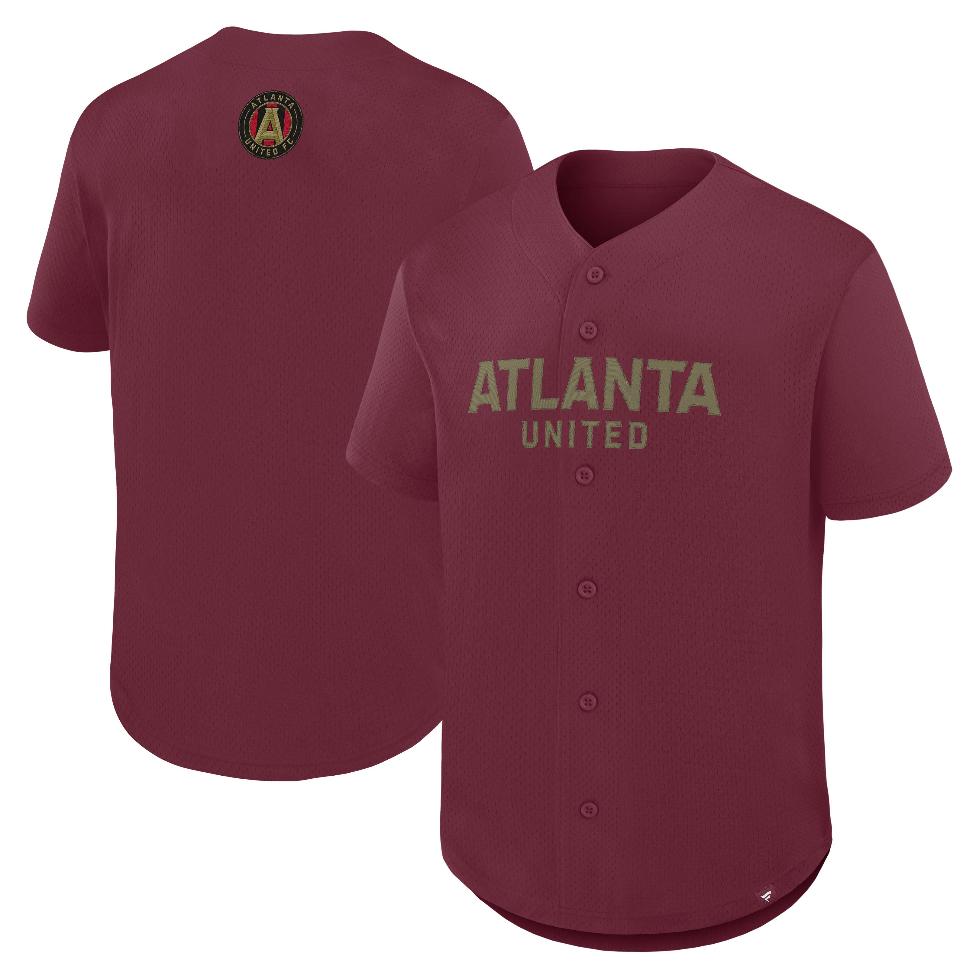 [SJH] Atlanta United FC Maximum Intensity Button-Up Jersey? - Red
